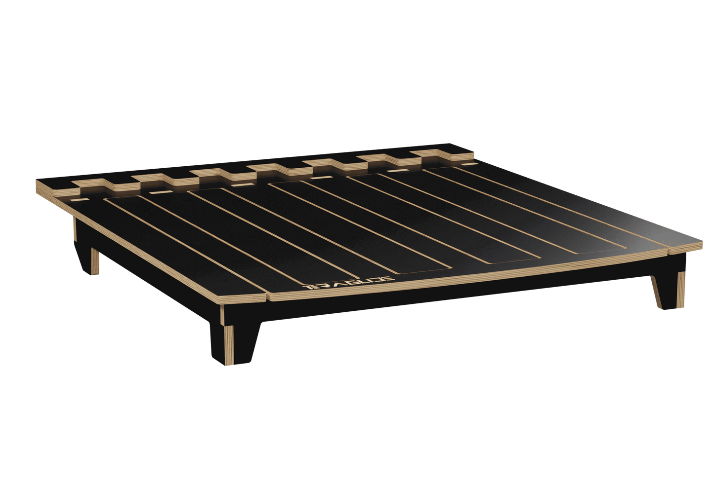 Custom camping trunk bed for EVs/SUVs. Lightweight, eco-friendly, and perfect for comfortable car camping.