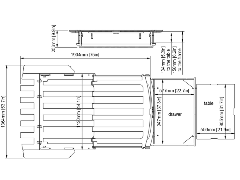 Dimentions for Rav4