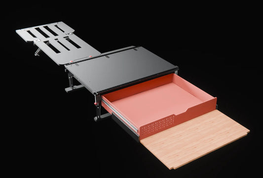 SOLO | Plataforma de cama y almacenamiento 60/40 para coche-camping