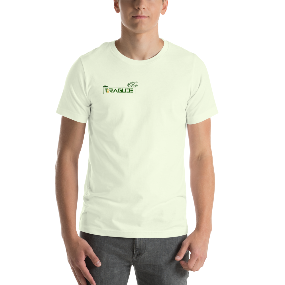 Teraglide t-shirt for a comfortable, flattering fit. Made with 100% combed cotton and a touch of stretch, perfect for any wardrobe.