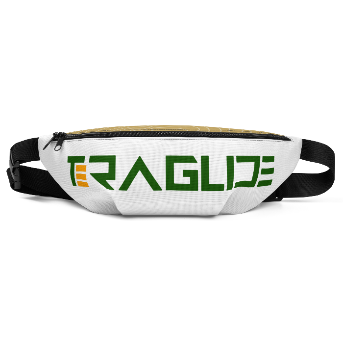 Stylish Teraglide fanny pack with adjustable straps and an inner pocket. Perfect for festivals, vacations, or hands-free convenience.