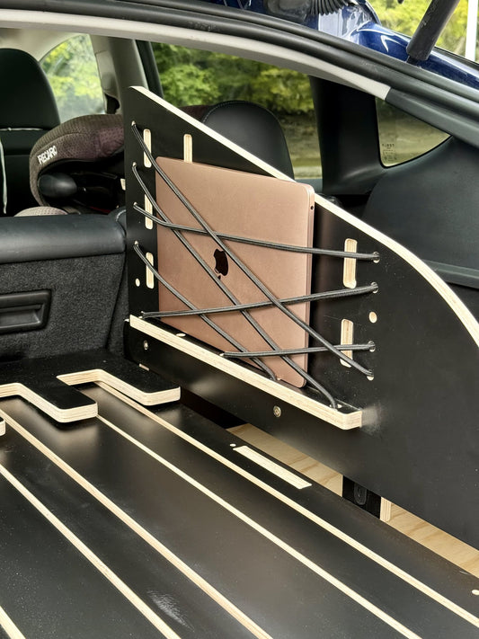 Ex-demo Teraglide SOLO platform bed, 60/40 split, no drawer, lightweight car-camping setup