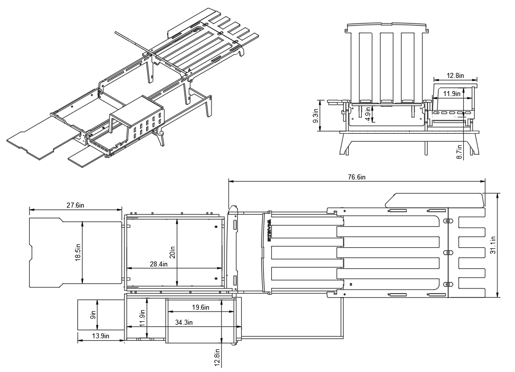 Special - SOLO| Model X | Car Camping Bed with mini Kitchen