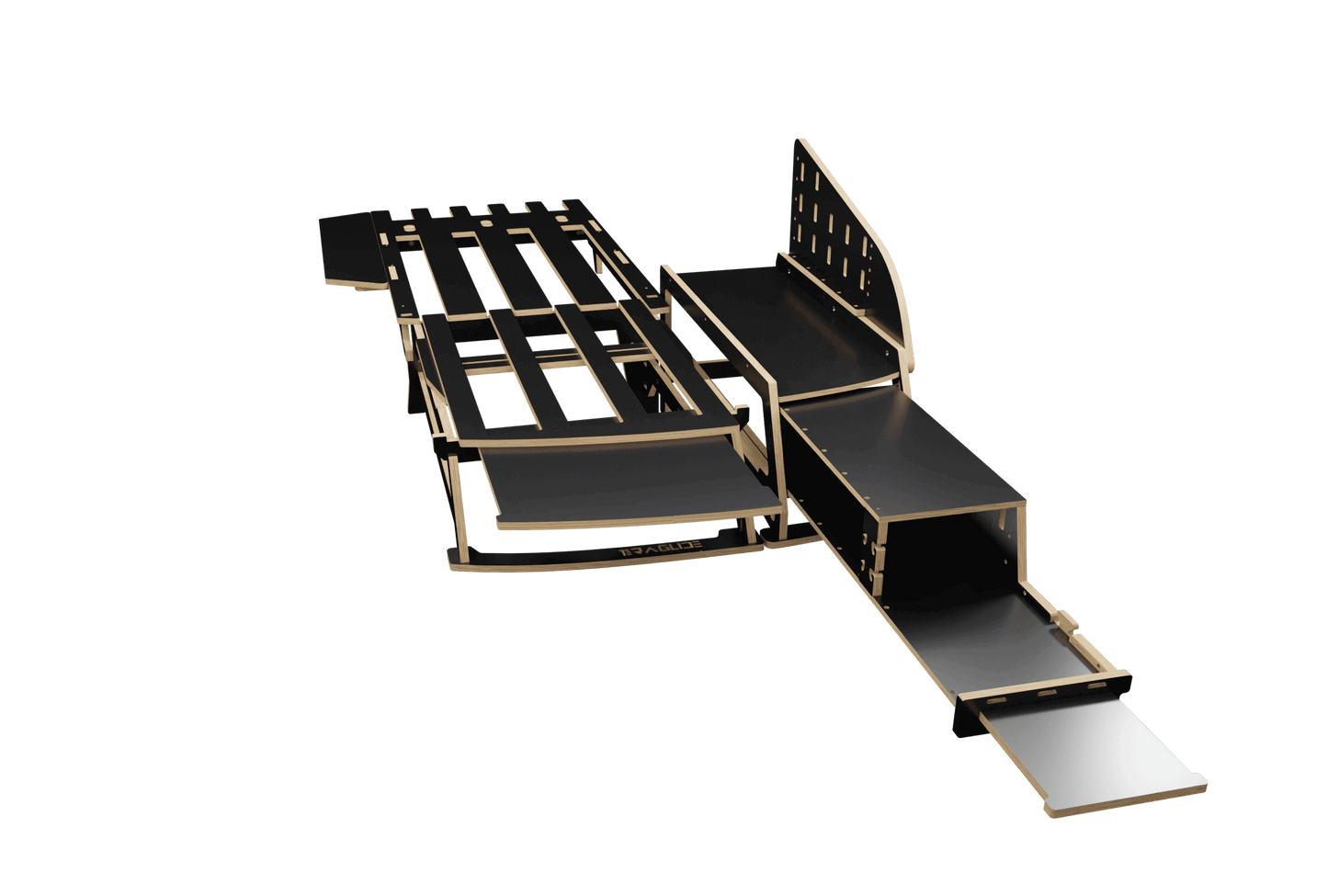 Teraglide SOLO car camping bed – compact, secure, and storage-friendly