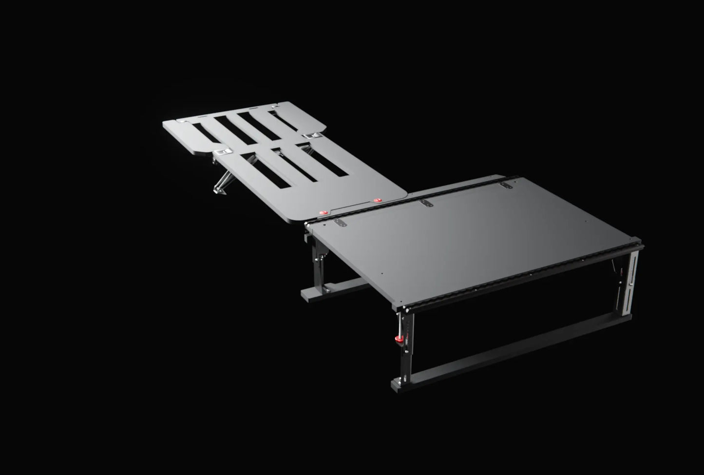 SOLO | Plataforma de cama y almacenamiento 60/40 para coche-camping