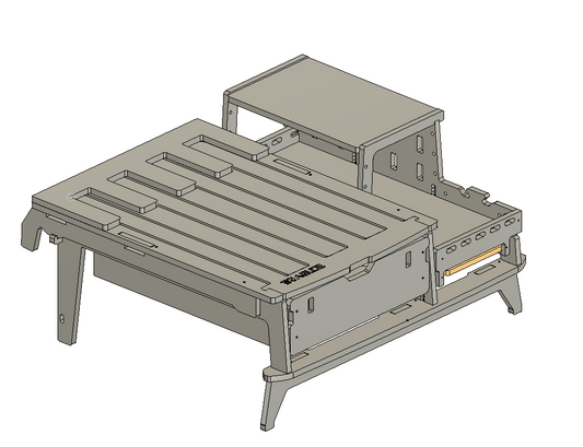 Special - SOLO| Model X | Car Camping Bed with mini Kitchen