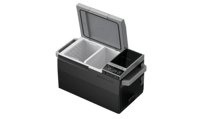 Experience the ultimate convenience with the EcoFlow Glacier, the world’s first portable fridge-freezer equipped with an integrated ice maker. Produce 18 ice cubes in just 12 minutes, perfect for refreshing drinks during camping, road trips, or outdoor adventures