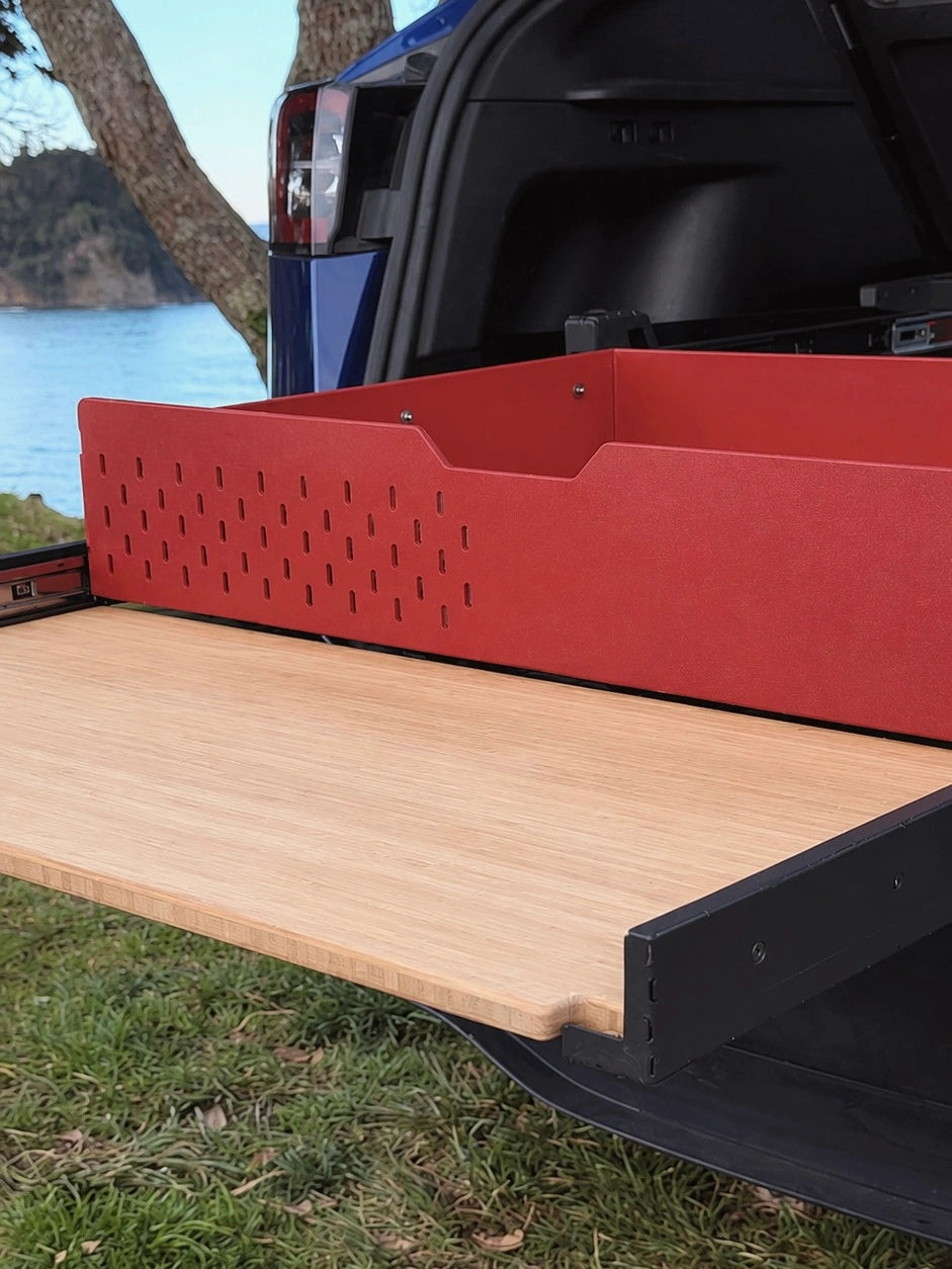 LEVEL | Camping Bed + Drawer | Fits Most EVs & SUVs