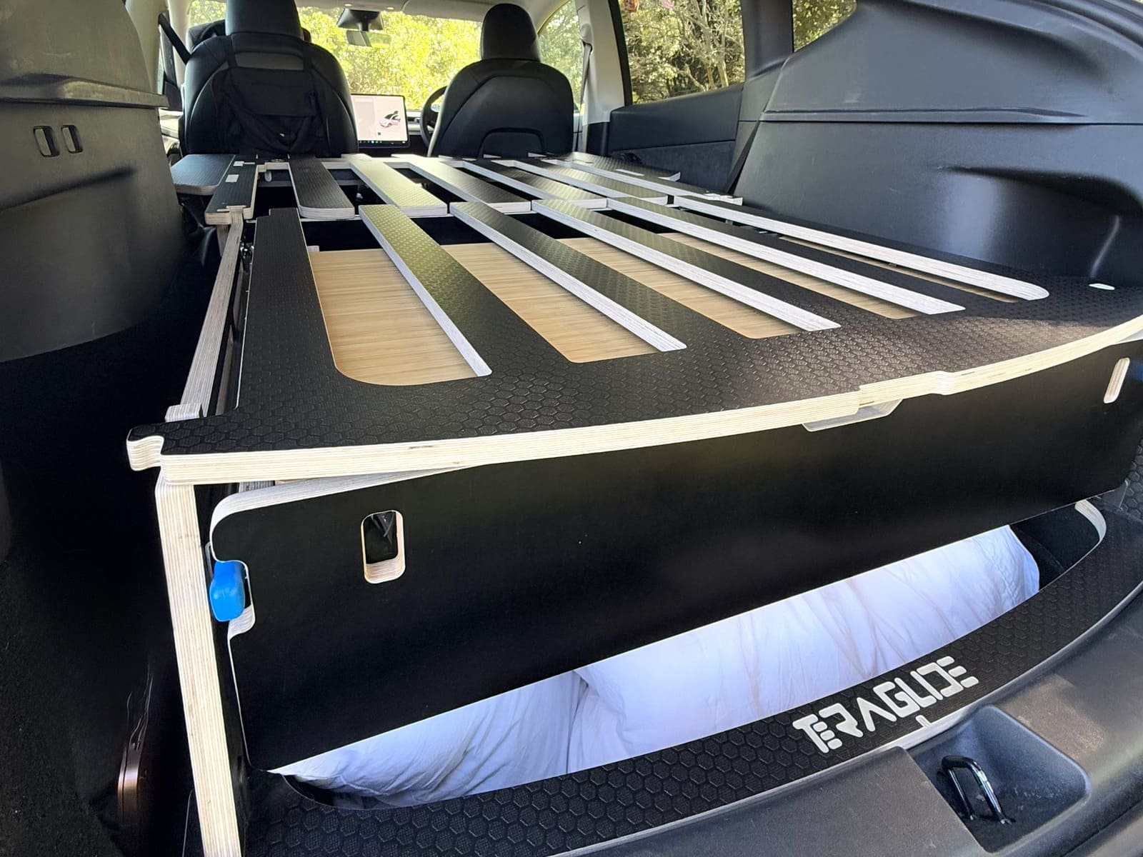 Family sleeping arrangement using Teraglide PRO