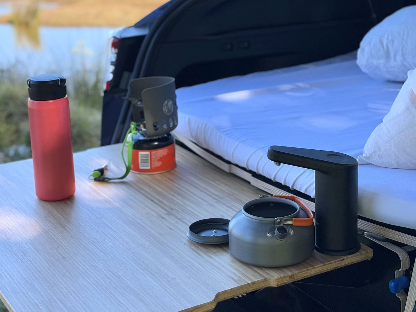 Teraglide PRO kitchen drawer with portable stove