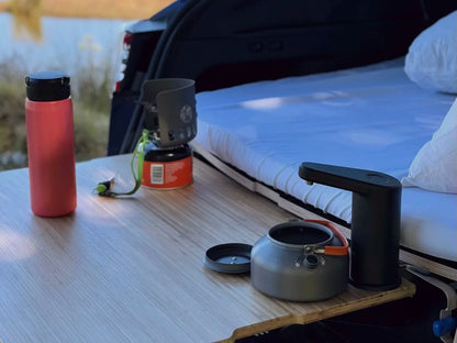 Teraglide PRO kitchen drawer with cooking table and portable stove