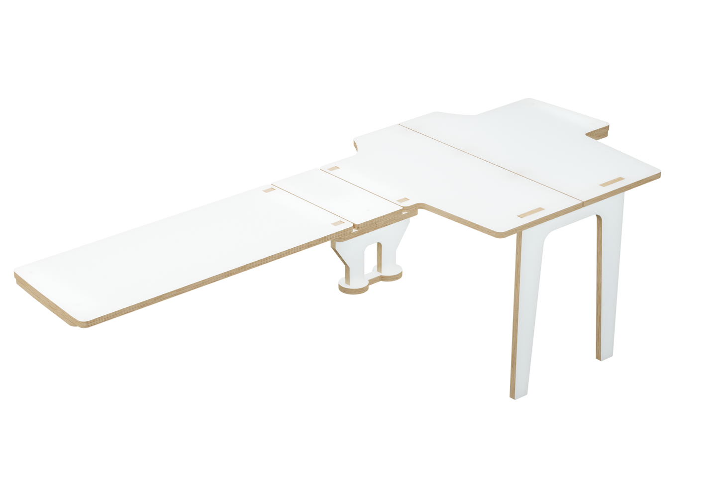 Tesla Model Y family setup — rear bed for adults and CAB front bed for children on road trips